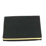Hermes Pouch canvas black Bolide cotton travel pouch