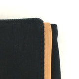 Hermes Pouch canvas black Bolide cotton travel pouch