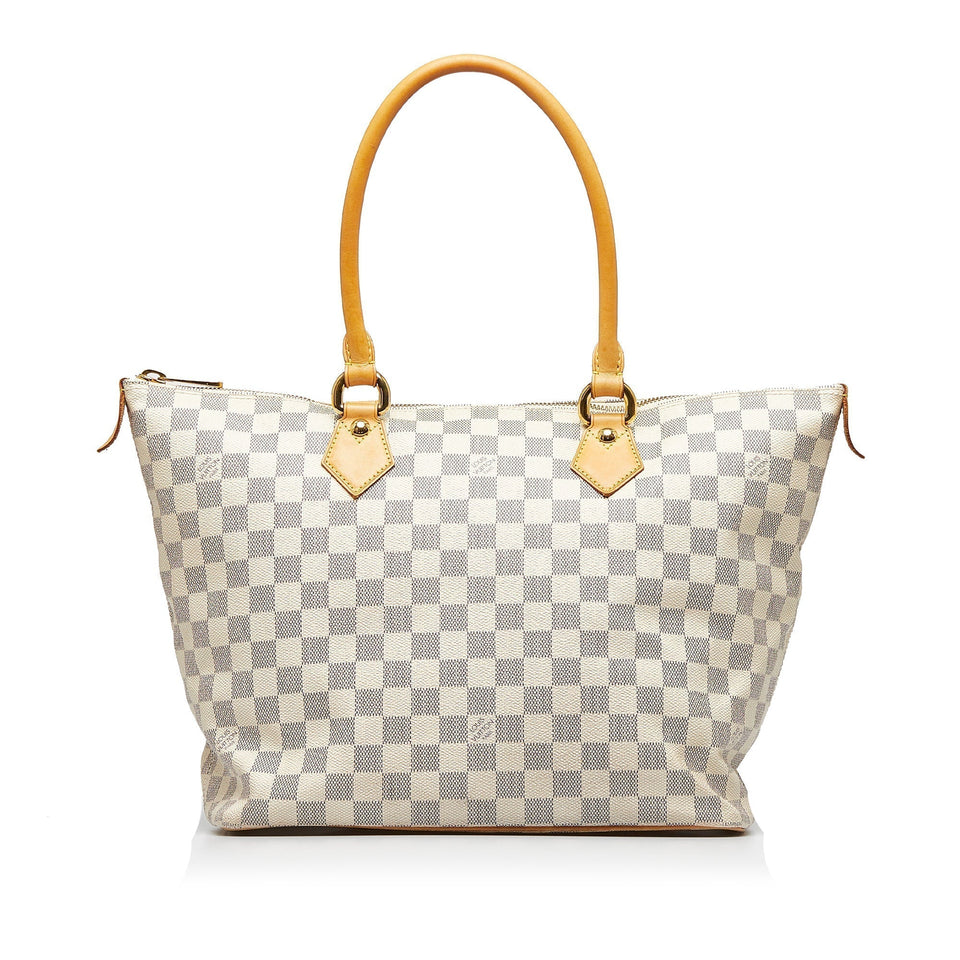 Louis Vuitton Damier Azur Saleya PM Handbag