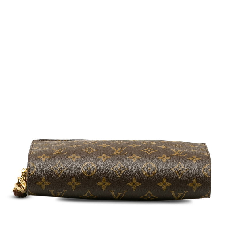 Louis Vuitton Monogram Second Bag PVC/Leather Brown