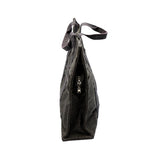 Hermes Tote Bag canvas gray MM Her Line