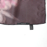 Gucci scarf silk Pink x Black 100% silk scarf Dot Women