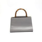 Gucci Handbag 459076 Bamboo gray 2WAY Bamboo Women