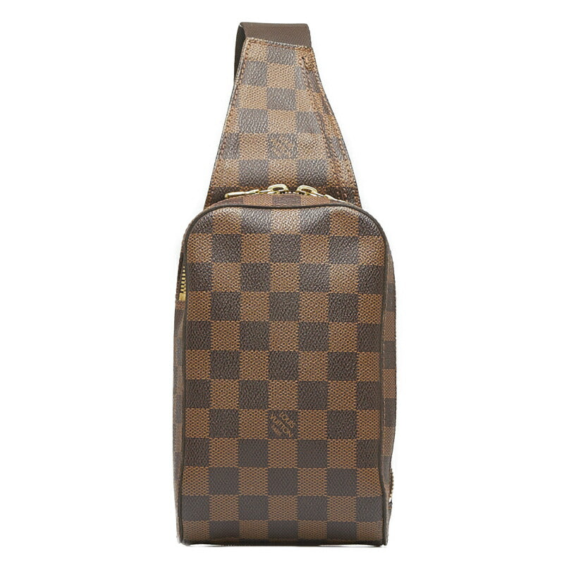 Louis Vuitton Damier Jeronimos PVC Leather Body Bag