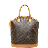 Louis Vuitton Monogram Rockit Vertical Handbag Brown