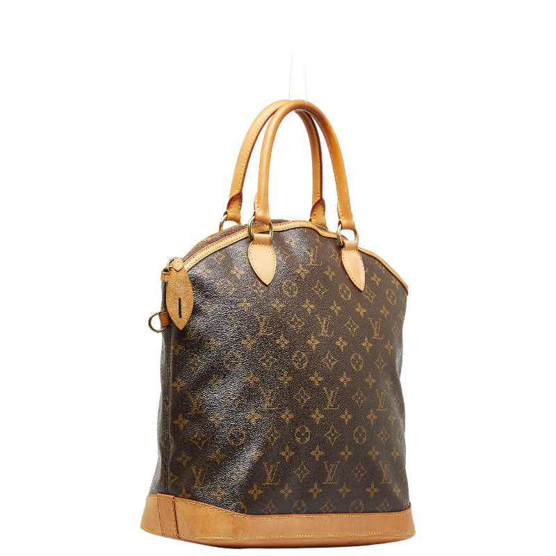 Louis Vuitton Monogram Rockit Vertical Handbag Brown