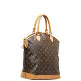 Louis Vuitton Monogram Rockit Vertical Handbag Brown