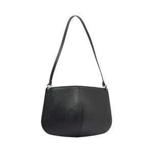 Louis Vuitton Epi Pochette Demilune Handbag Noir