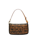 Louis Vuitton Monogram Graffiti Pochette Stephen Spro Handbag