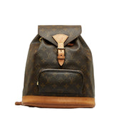 Louis Vuitton Monogram Monsouris MM Backpack Brown
