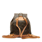 Louis Vuitton Monogram Monsouris MM Backpack Brown