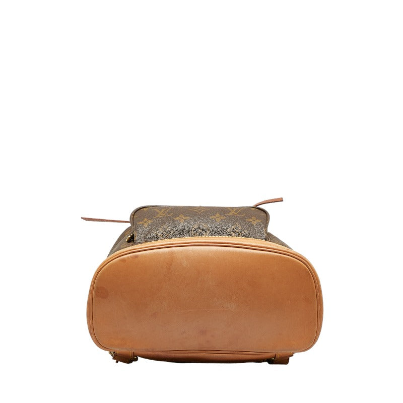 Louis Vuitton Monogram Monsouris MM Backpack Brown