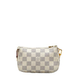Louis Vuitton Mini Pochette Accessoires Handbag Damier Azur