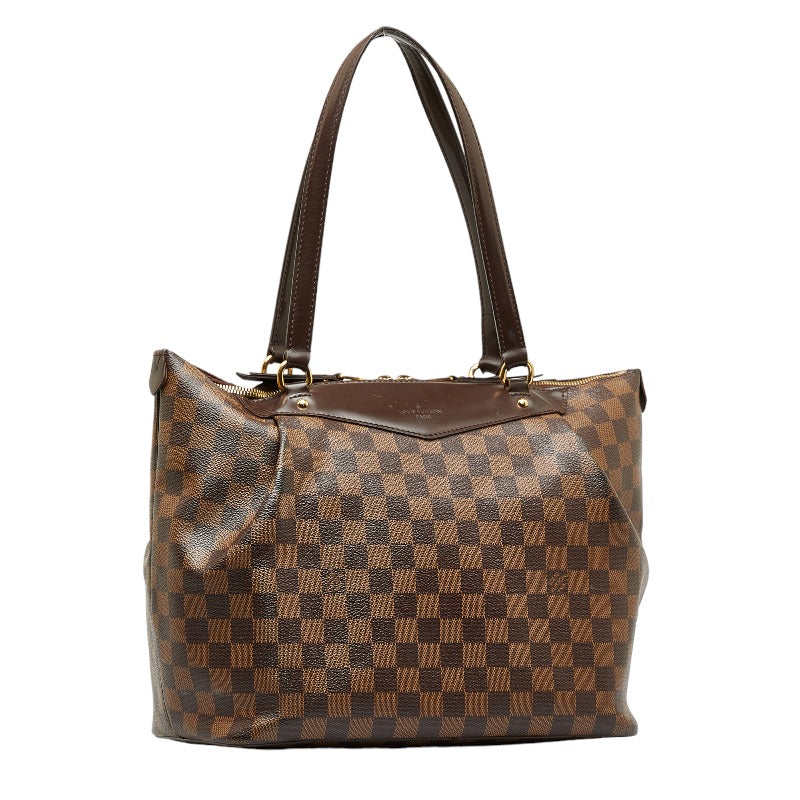 Louis Vuitton Damier Westminster GM Shoulder Bag Brown