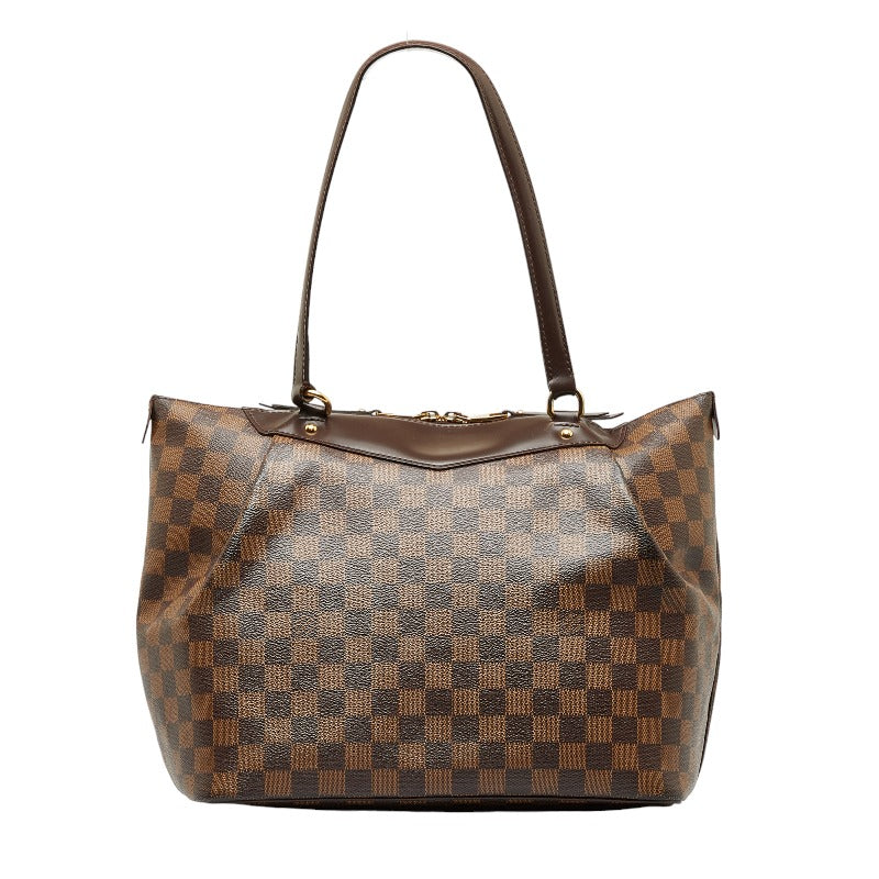 Louis Vuitton Damier Westminster GM Shoulder Bag Brown