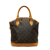 Louis Vuitton Monogram Rockit Handbag Tote Bag Brown