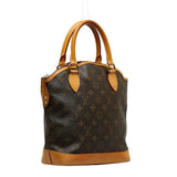 Louis Vuitton Monogram Rockit Handbag Tote Bag Brown