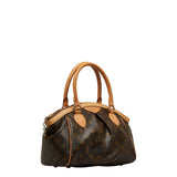 Louis Vuitton Monogram Tivoli PM Handbag Brown