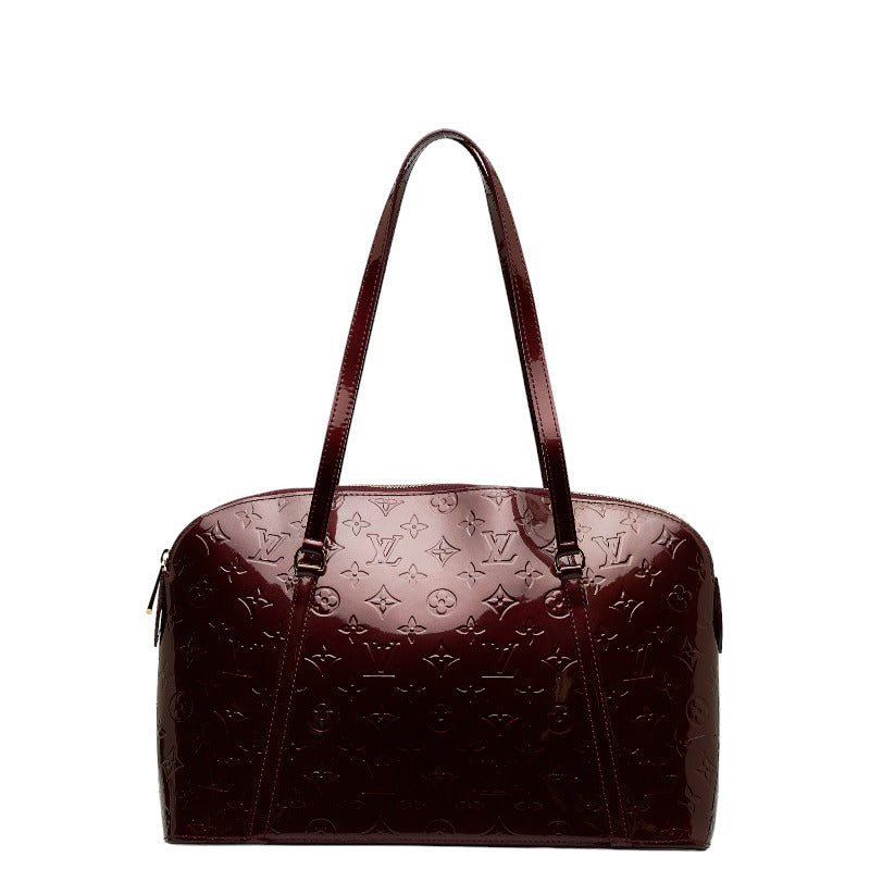 Louis Vuitton Monogram Verni Avalon Zip Shoulder Bag Rouge