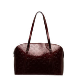 Louis Vuitton Monogram Verni Avalon Zip Shoulder Bag Rouge
