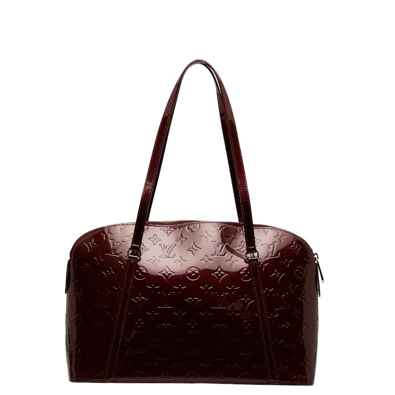Louis Vuitton Monogram Verni Avalon Zip Shoulder Bag Rouge