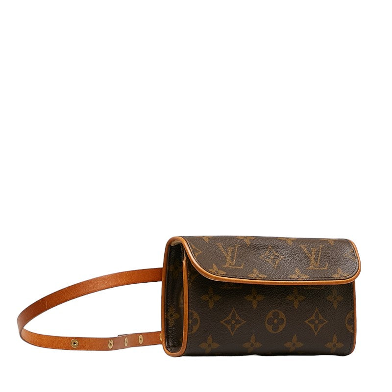 Louis Vuitton Monogram Pochette Florentine S Belt Bag Brown