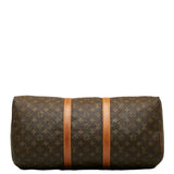 Louis Vuitton Monogram Keepall 50 Handbag Boston Bag Brown