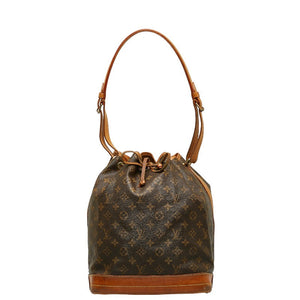Louis Vuitton Monogram Noe Shoulder Bag Brown