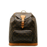 Louis Vuitton Monogram Monsouri GM Backpack Brown