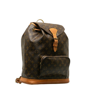 Louis Vuitton Monogram Monsouri GM Backpack Brown