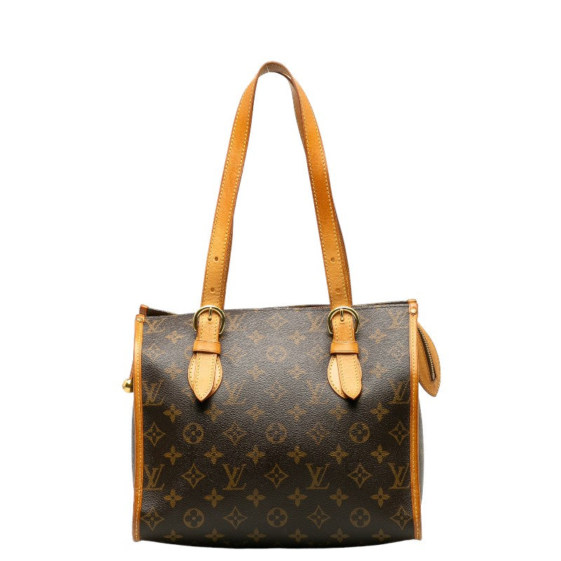 Louis Vuitton Monogram Popincourt O Shoulder Bag Brown PVC Leather Louis Vuitton
