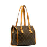 Louis Vuitton Monogram Popincourt O Shoulder Bag Brown PVC Leather Louis Vuitton