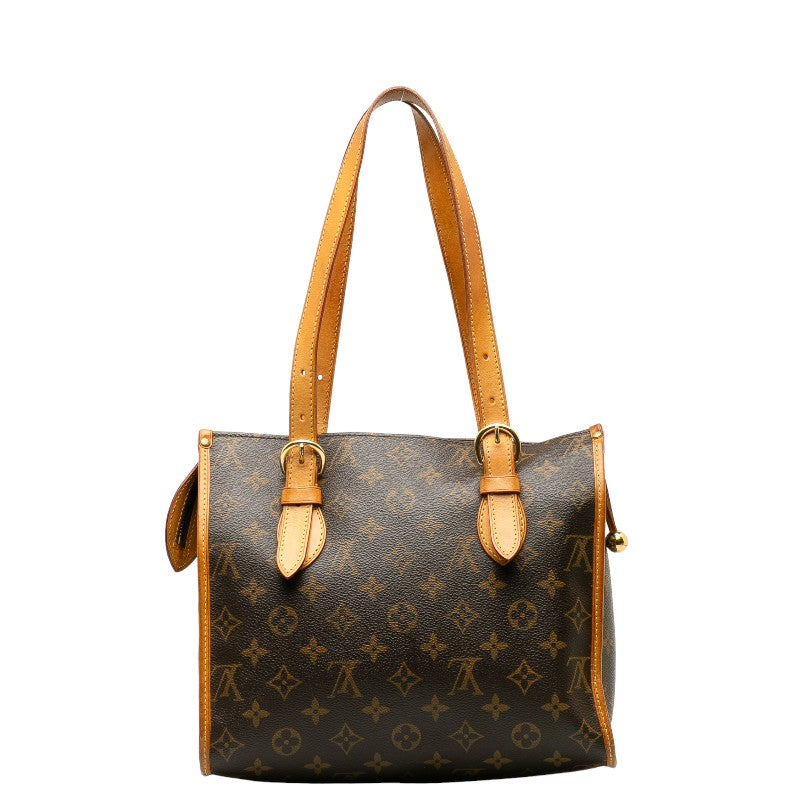 Louis Vuitton Monogram Popincourt O Shoulder Bag Brown PVC Leather Louis Vuitton