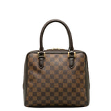 Louis Vuitton Damier Brera Handbag Brown