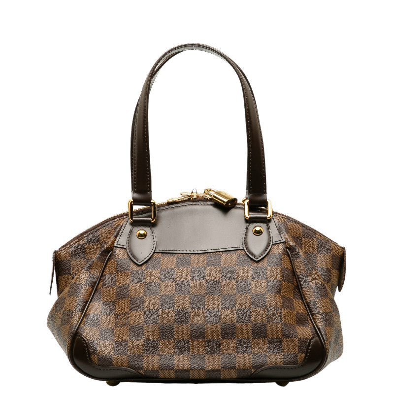 Louis Vuitton Damier Verona PM Handbag Brown