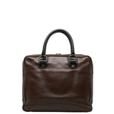 Louis Vuitton Business Bag Cafe Brown Leather Men's