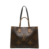 Louis Vuitton Monogram Giant Reverse Handbag PVC Brown