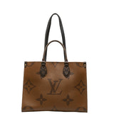 Louis Vuitton Monogram Giant Reverse Handbag PVC Brown