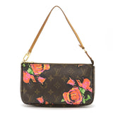 Louis Vuitton Monogram Rose Pochette Accessory Clutch