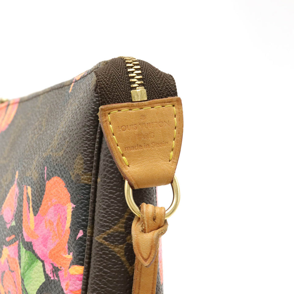 Louis Vuitton Monogram Rose Pochette Accessory Clutch
