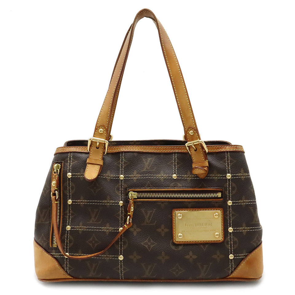 Louis Vuitton Monogram Rivet Shoulder Bag