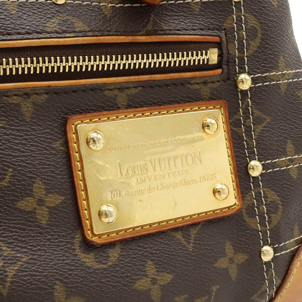 Louis Vuitton Monogram Rivet Shoulder Bag