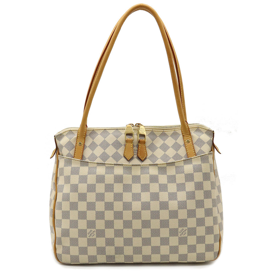Louis Vuitton Damier Azur Figeri PM Shoulder Bag