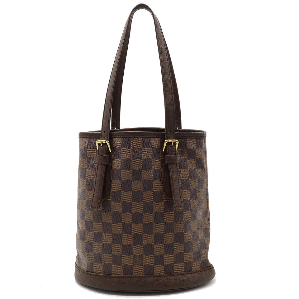 Louis Vuitton Damier Marais Bucket-shaped Shoulder Bag