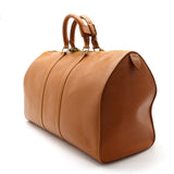 Louis Vuitton Epi Keepall 45 Travel Bag Zipang Gold