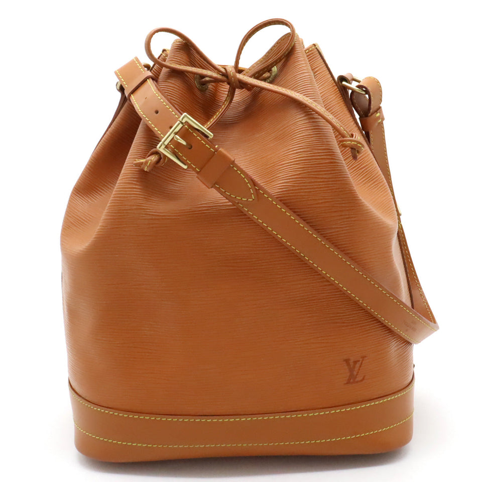 Louis Vuitton Epi Noe Shoulder Bag Camel