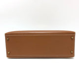 Hermes Handbag Courchevel Brown Kelly 35 Women