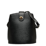 Louis Vuitton Epi Cluny Shoulder Bag Noir Black