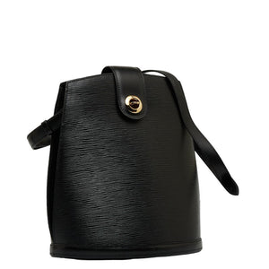 Louis Vuitton Epi Cluny Shoulder Bag Noir Black