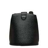 Louis Vuitton Epi Cluny Shoulder Bag Noir Black